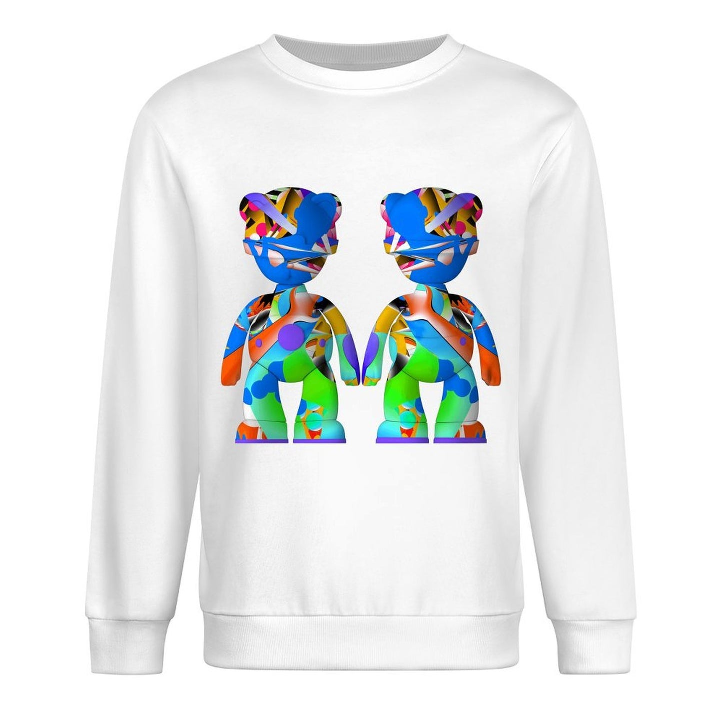 Long Sleeve With Front PatternUltra Durable Crew Neck