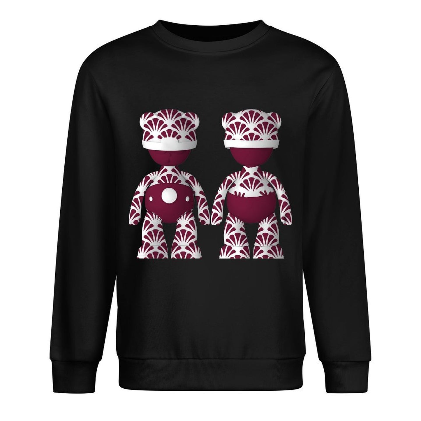 IPIB 250g Crew Neck Long Sleeve Sweatshirt Front GraphicCrew Neck Long Sleeve Sweatshirt6000096-1