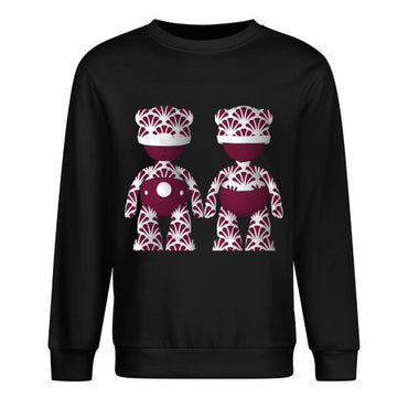 IPIB 250g Crew Neck Long Sleeve Sweatshirt Front GraphicCrew Neck Long Sleeve Sweatshirt6000096-1