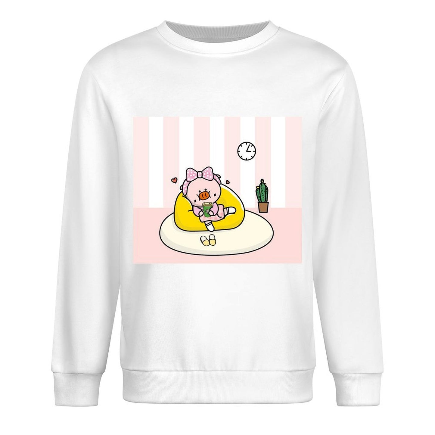 IPBR 250g Crew Neck Long Sleeve Sweatshirt Front GraphicCrew Neck Long Sleeve Sweatshirt4000919