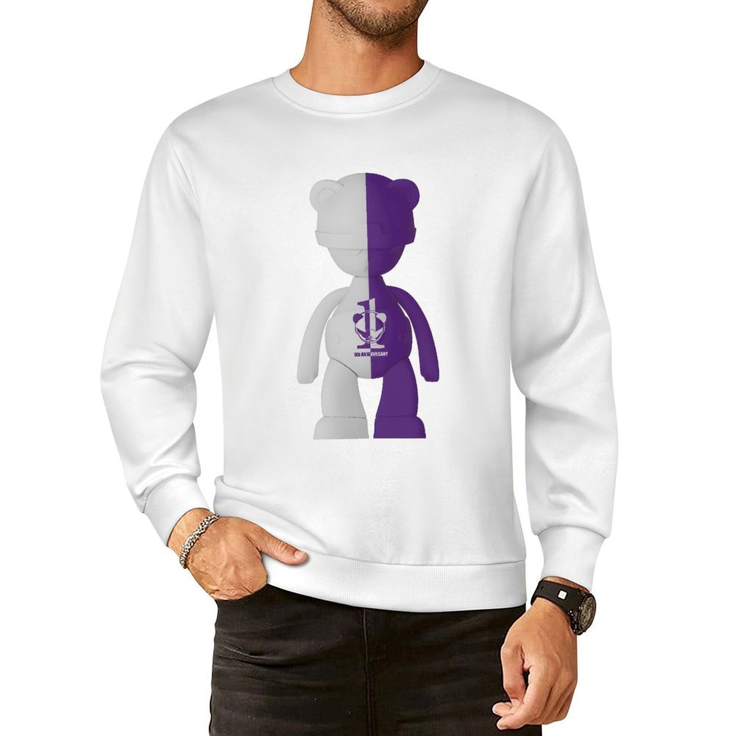 Long Sleeve With Front PatternTimelessComfort ActiveStyle