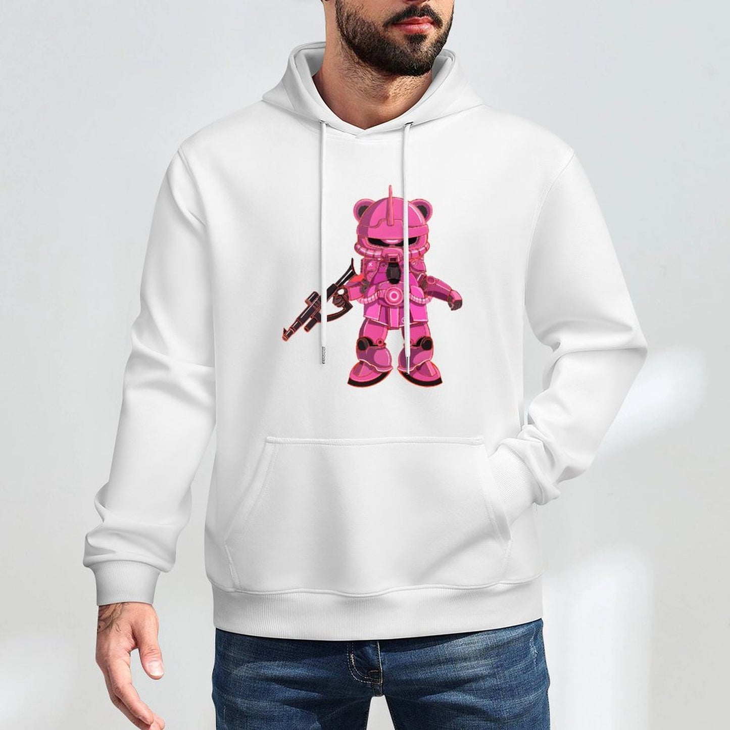 Hoodie Front PatternCrewneck Durable