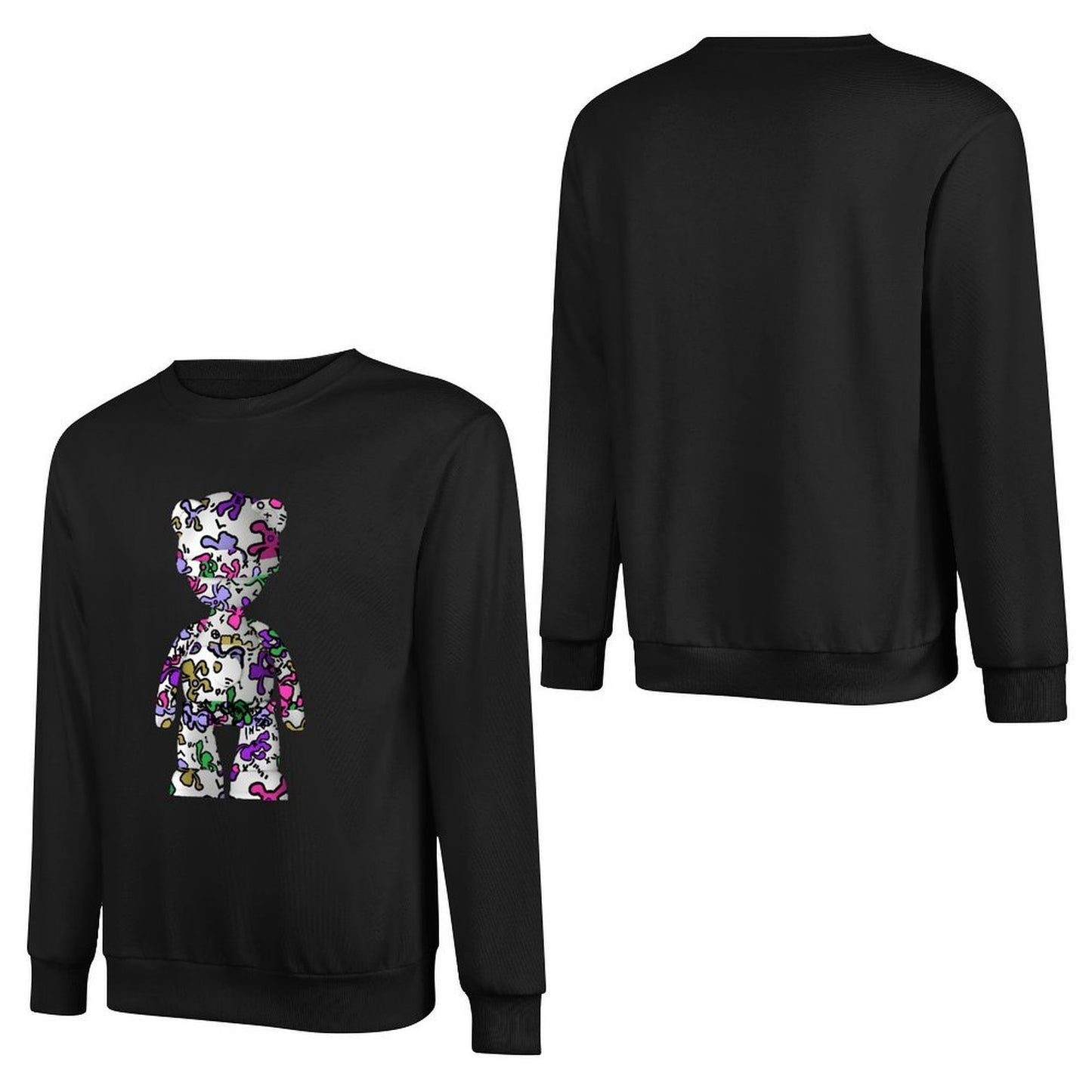 IPIB 250g Crew Neck Long Sleeve Sweatshirt Front GraphicCrew Neck Long Sleeve Sweatshirt6000128-1