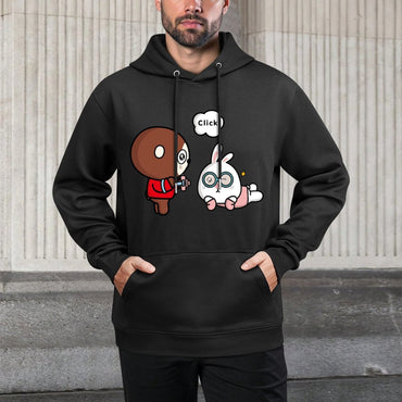 IPBR 250g Hooded Pocket Sweatshirt Front GraphicMen's Hooded  Sweatshirt4000853