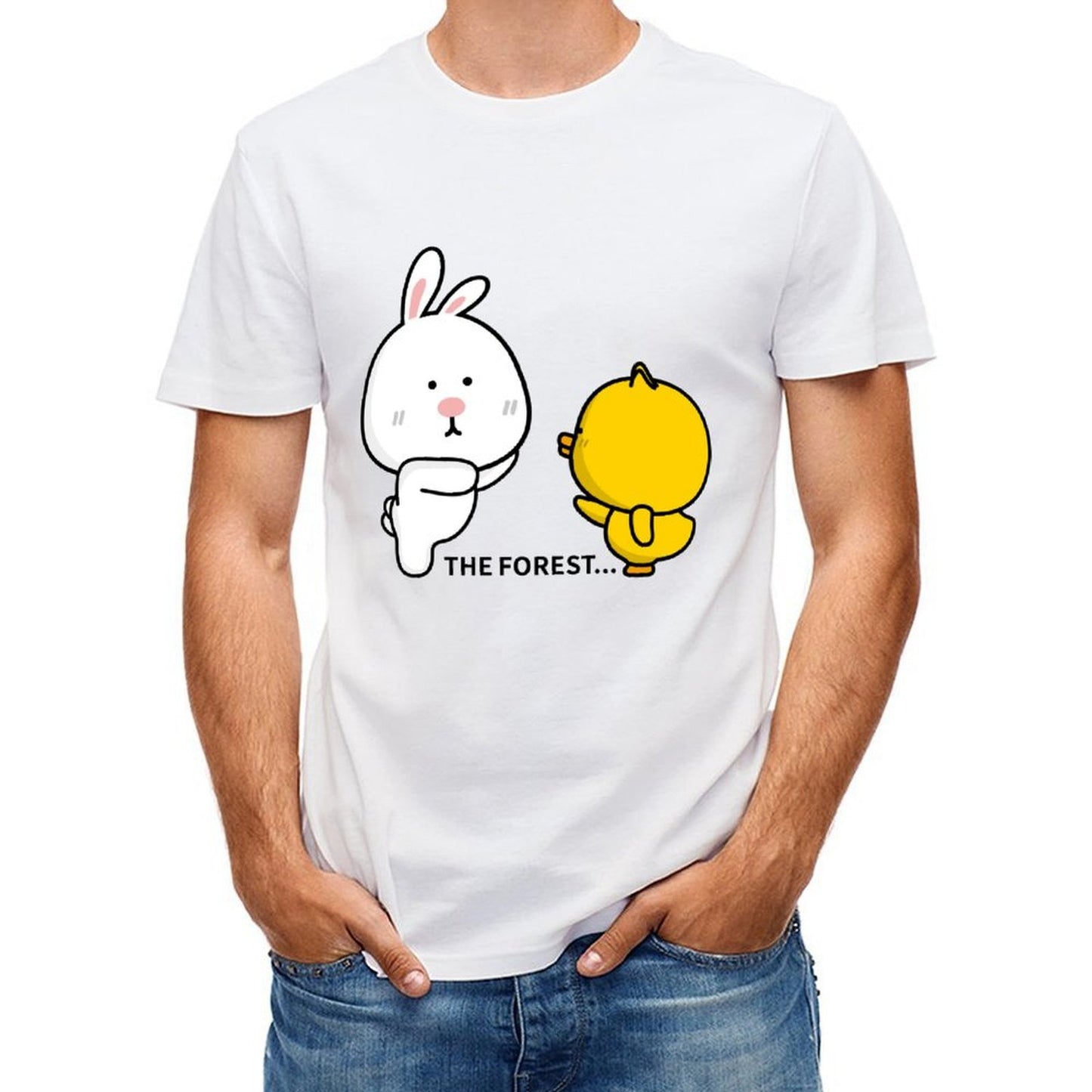 Modern Retro Front Graphic T-shirt