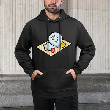 IPBR 250g Hooded Pocket Sweatshirt Front GraphicMen's Hooded  Sweatshirt4001295