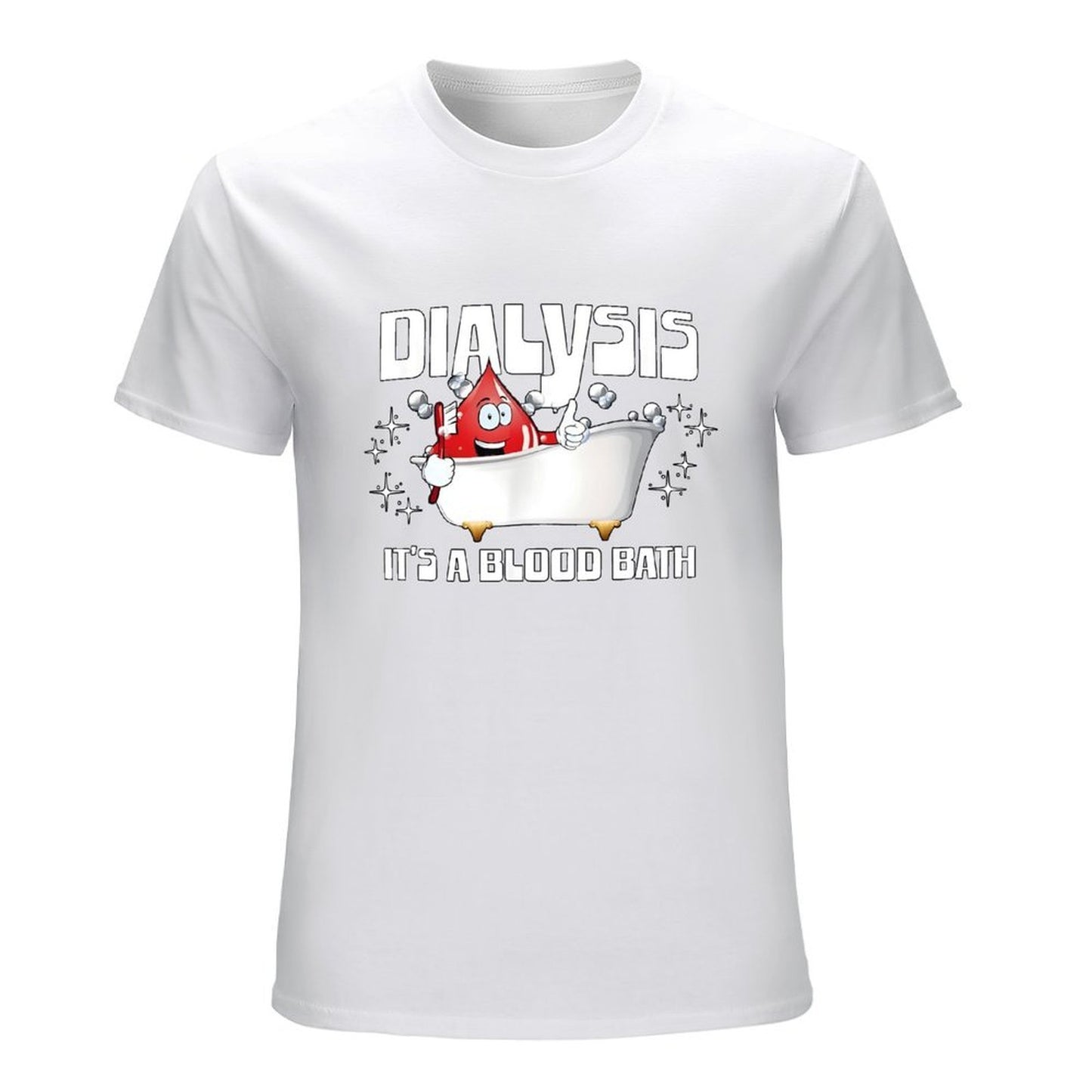 Inkmay Casual Cotton T-shirt Dialysis It S A Blood Bath Unisex T-shirt