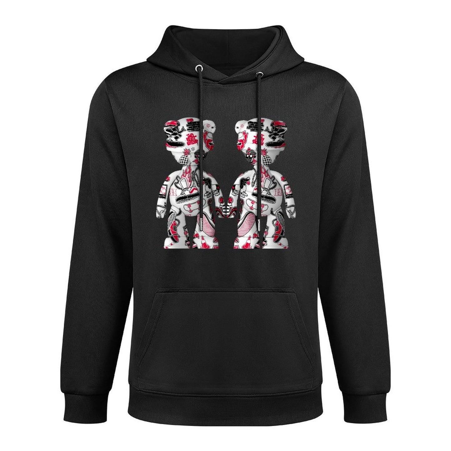 IPIB 250g Hooded Pocket Sweatshirt Front GraphicMen's Hooded  Sweatshirt6000085-6