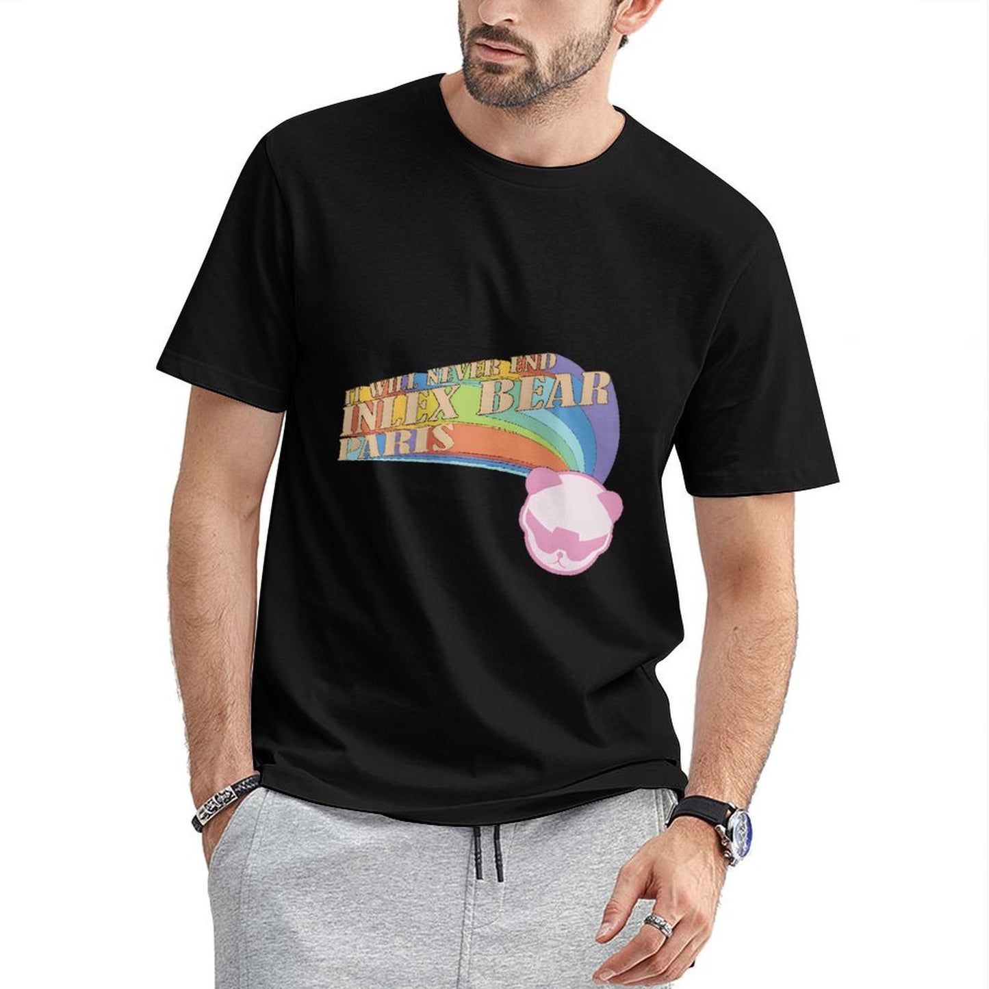 Inlex Bear T-shirtsIndoor 100% Cotton T-Shirt