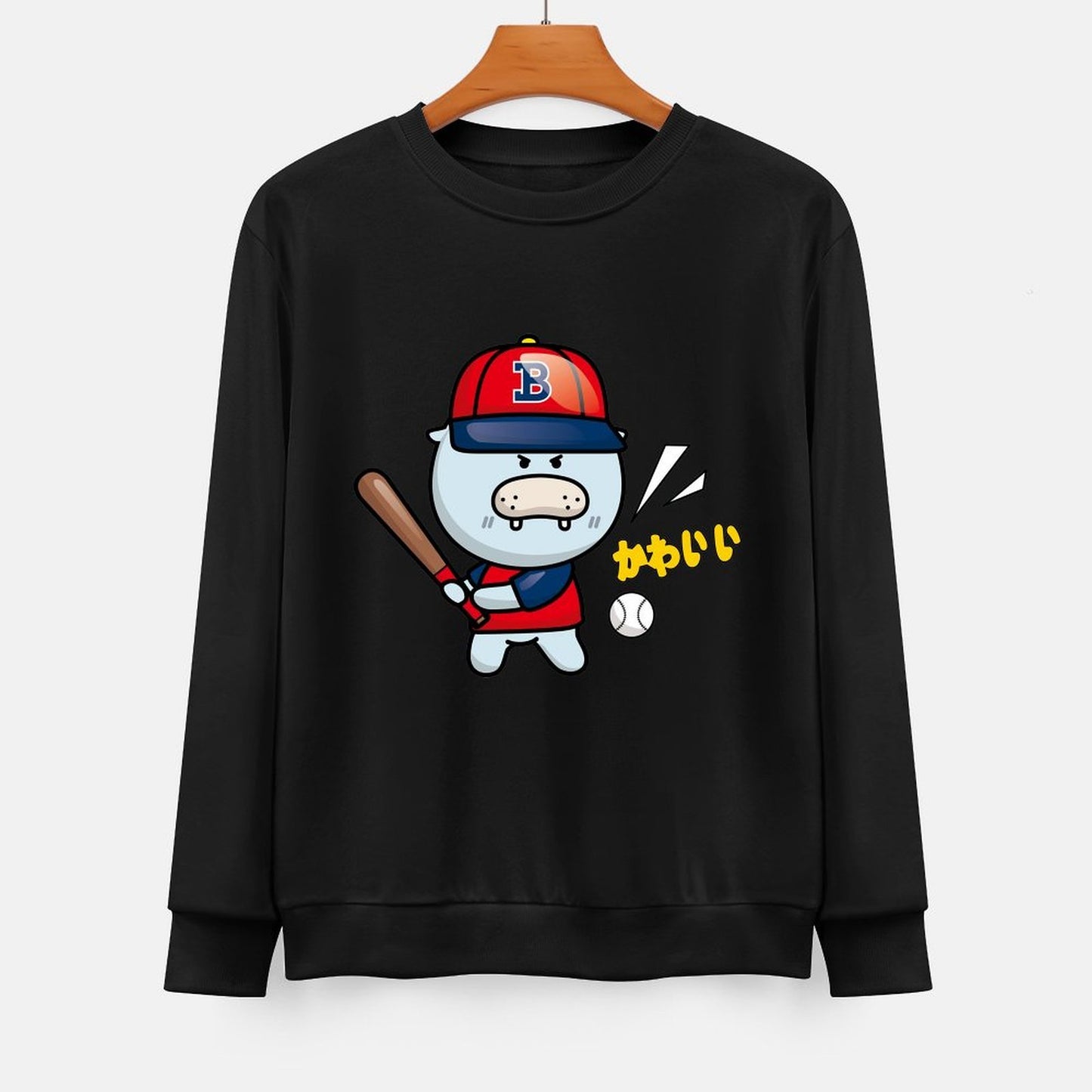 IPBR 250g Crew Neck Long Sleeve Sweatshirt Front GraphicCrew Neck Long Sleeve Sweatshirt4001369