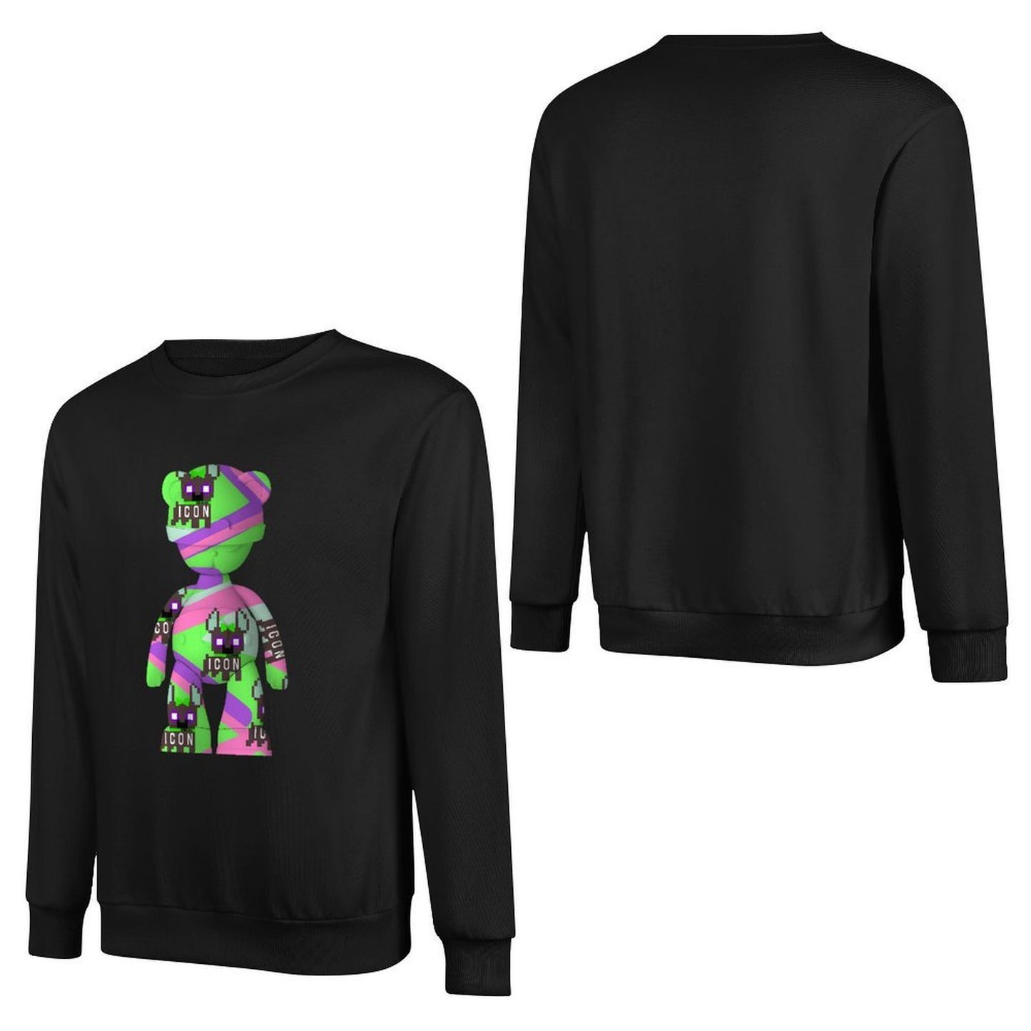 IPIB 250g Crew Neck Long Sleeve Sweatshirt Front GraphicCrew Neck Long Sleeve Sweatshirt6000124-2