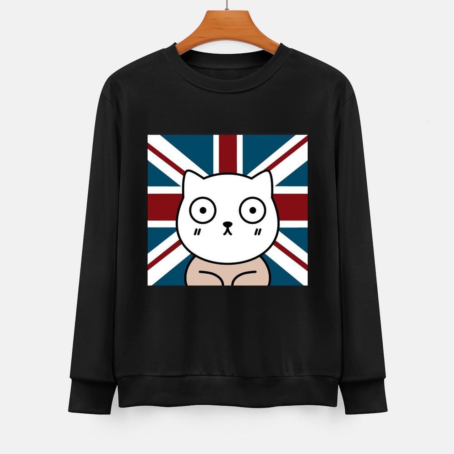 IPBR 250g Crew Neck Long Sleeve Sweatshirt Front GraphicCrew Neck Long Sleeve Sweatshirt4000709