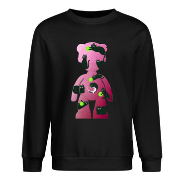 IPIB 250g Crew Neck Long Sleeve Sweatshirt Front GraphicCrew Neck Long Sleeve Sweatshirt6000135-2