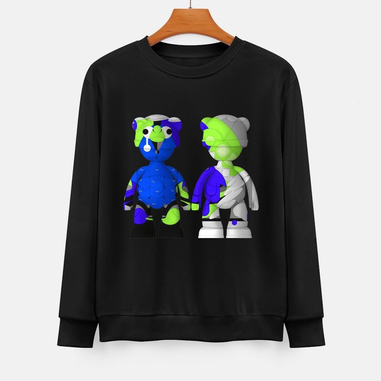 IPIB 250g Crew Neck Long Sleeve Sweatshirt Front GraphicCrew Neck Long Sleeve Sweatshirt6000144-6