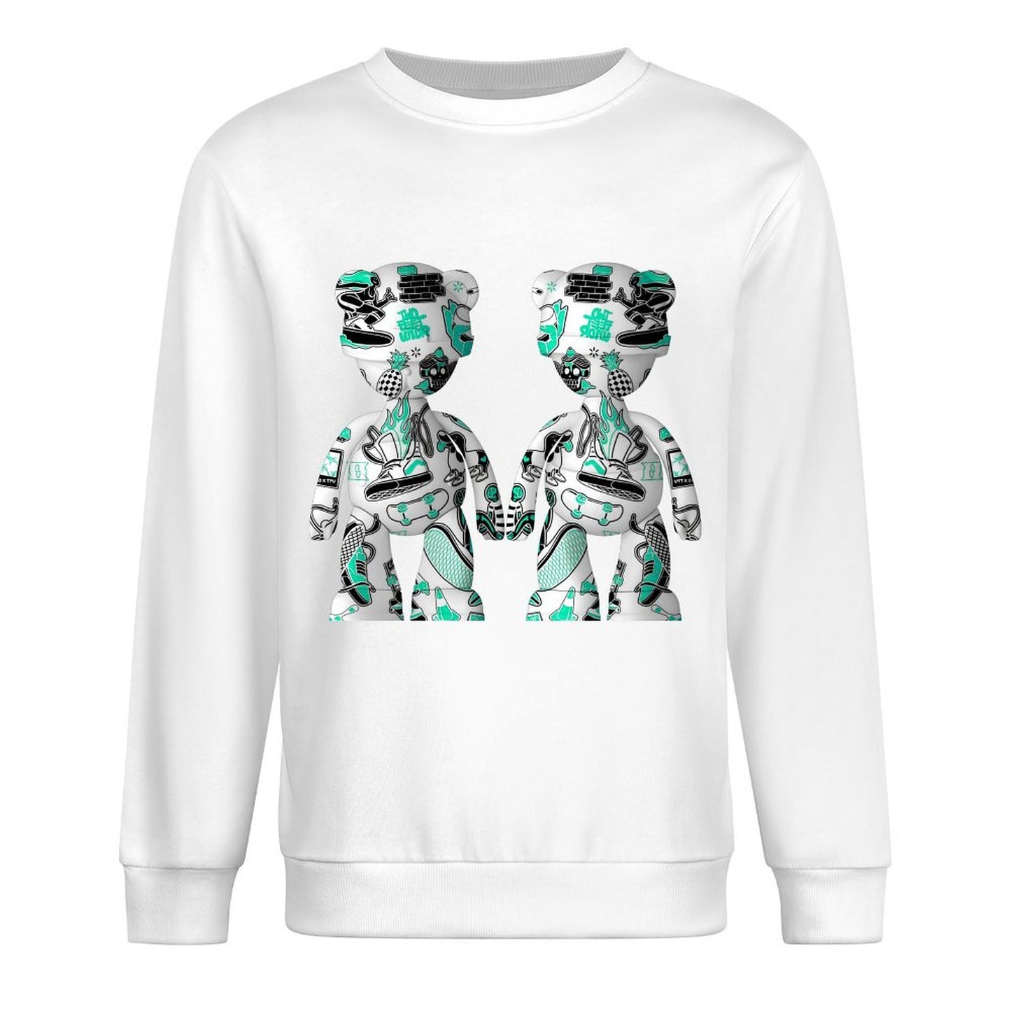 IPIB 250g Crew Neck Long Sleeve Sweatshirt Front GraphicCrew Neck Long Sleeve Sweatshirt6000085-4