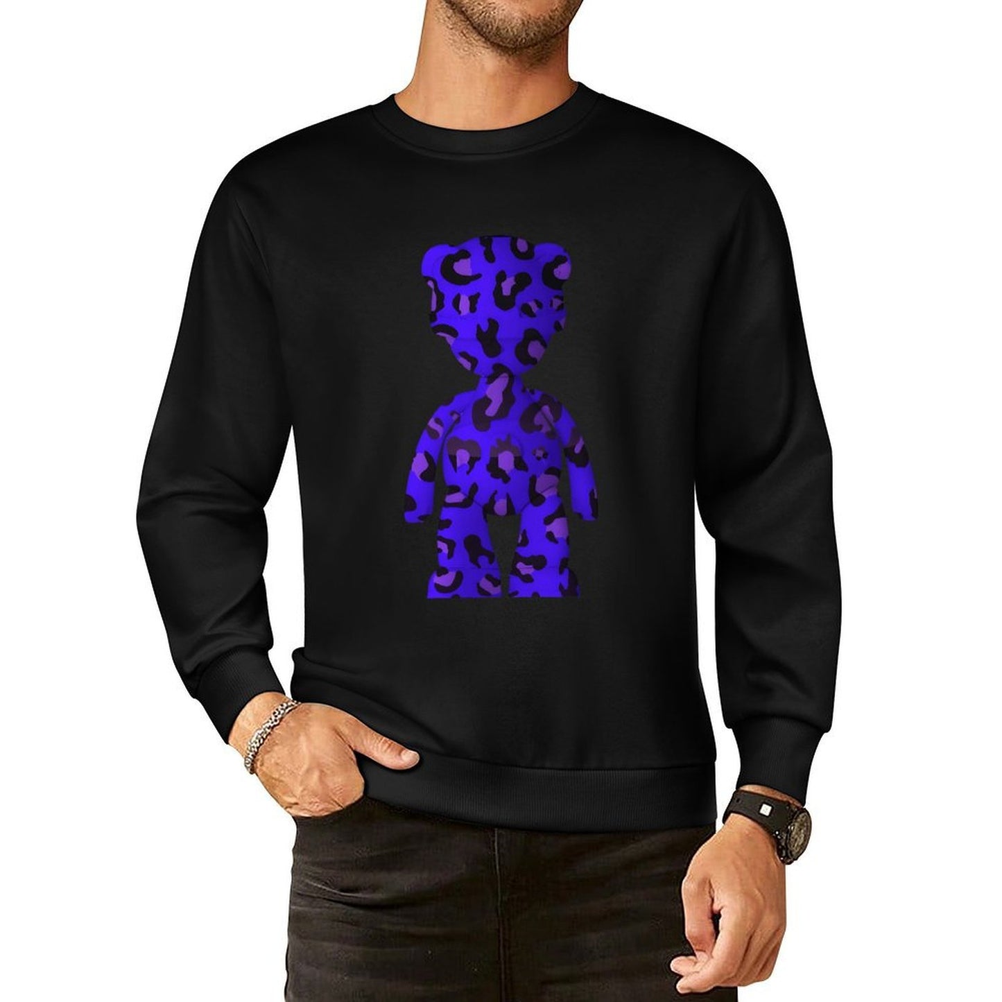 IPIB 250g Crew Neck Long Sleeve Sweatshirt Front GraphicCrew Neck Long Sleeve Sweatshirt6000126-6