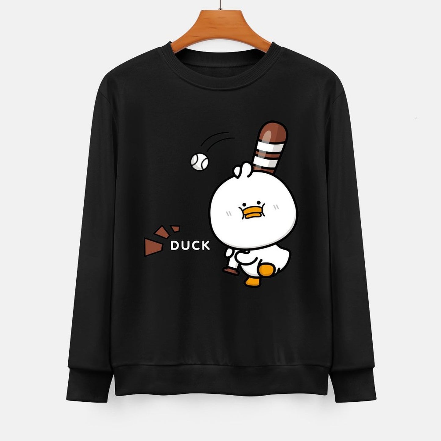 Front Patterned Long Sleeve TopPlain Active