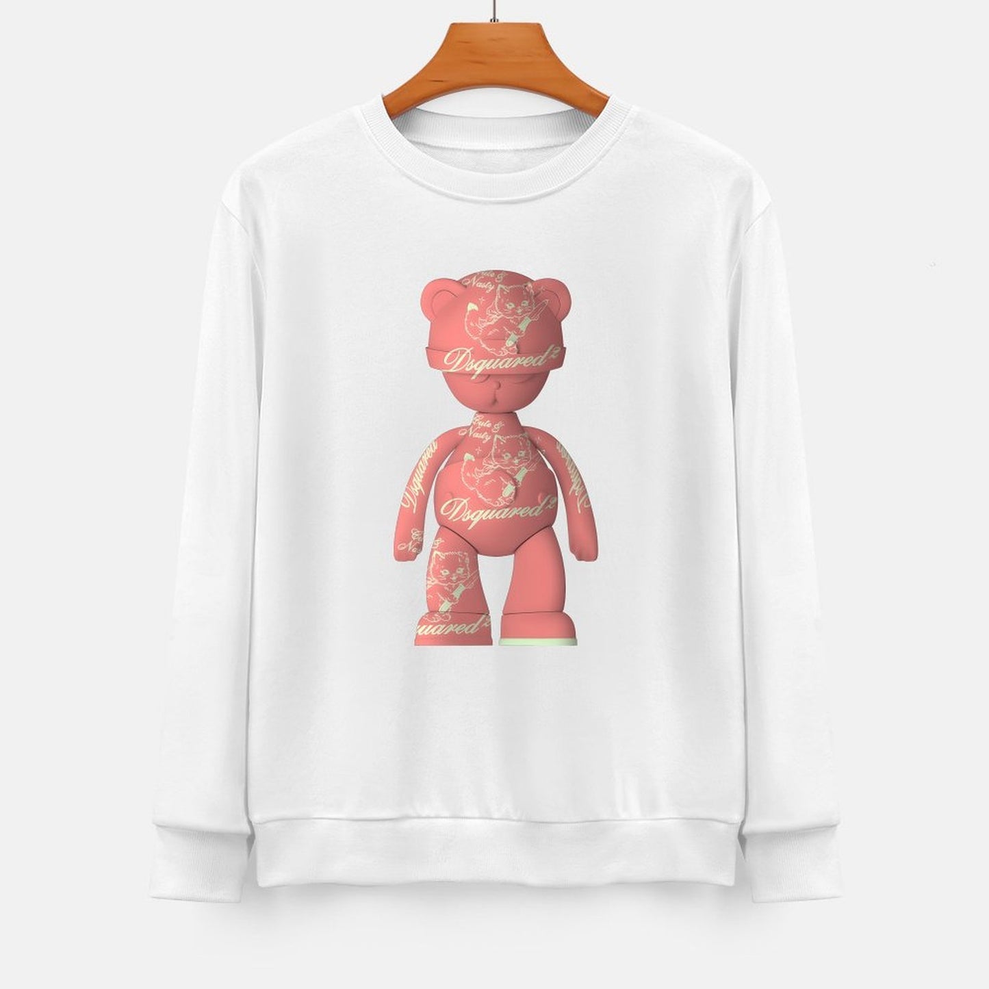 Long Sleeve With Front PatternMidweight Pure