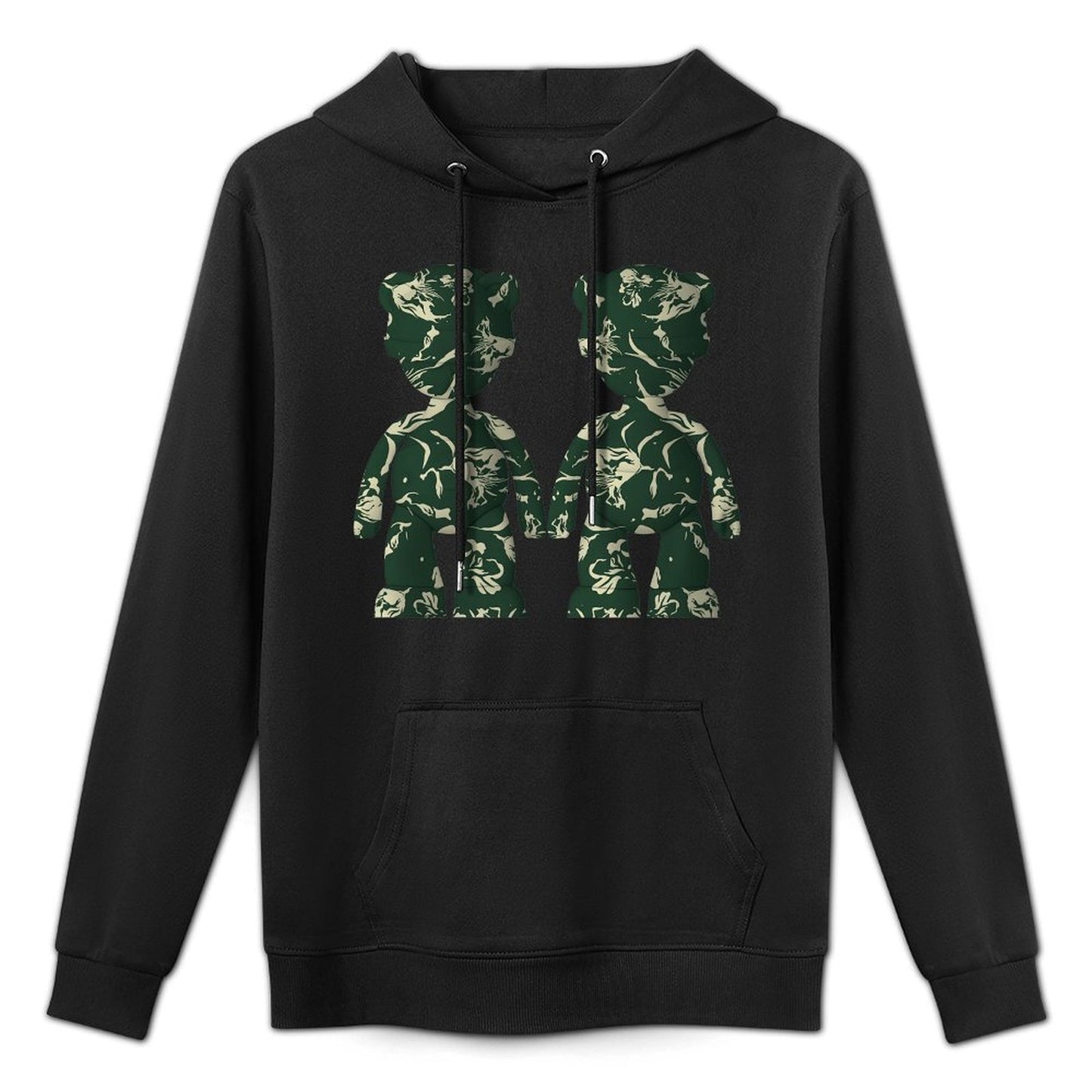 IPIB 250g Hooded Pocket Sweatshirt Front GraphicMen's Hooded  Sweatshirt6000083-4