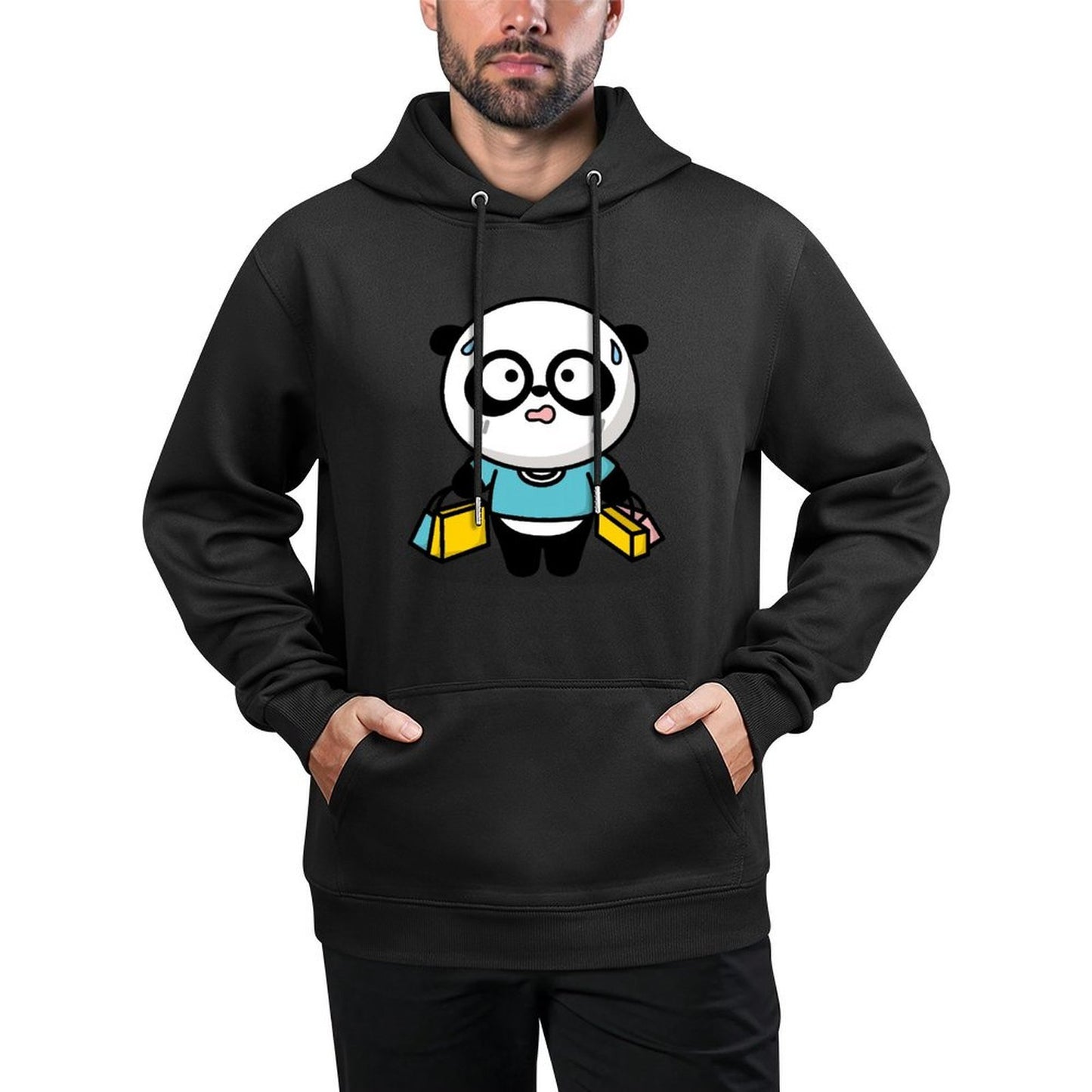 IPBR 250g Hooded Pocket Sweatshirt Front GraphicMen's Hooded  Sweatshirt4000318