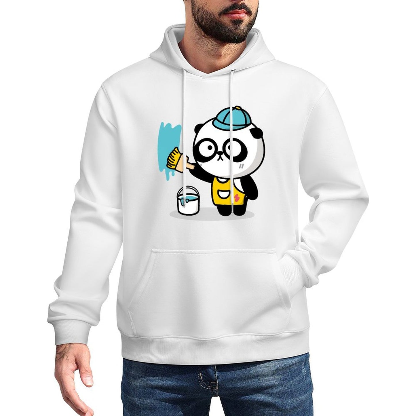 IPBR 250g Hooded Pocket Sweatshirt Front GraphicMen's Hooded  Sweatshirt4000310