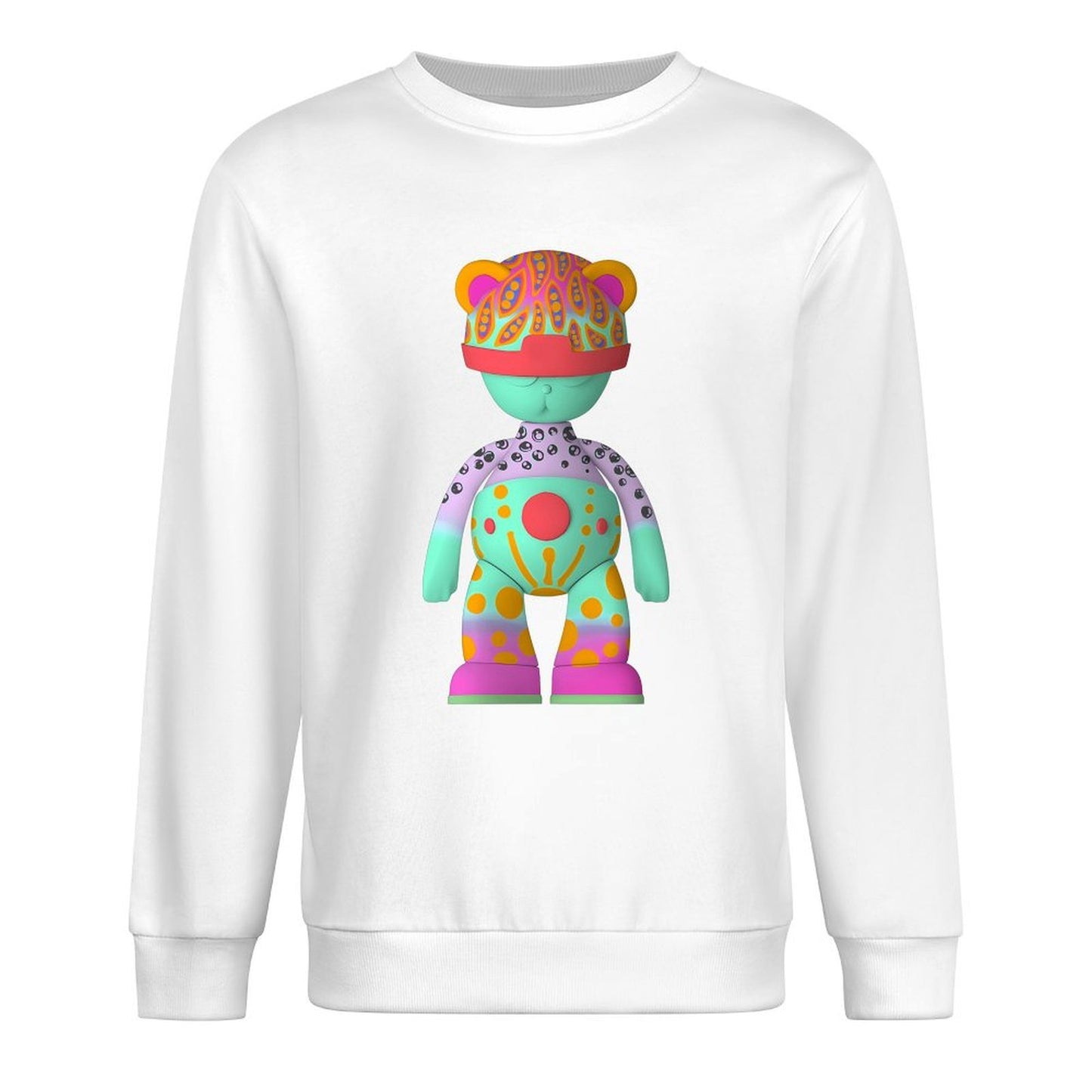 IPIB 250g Crew Neck Long Sleeve Sweatshirt Front GraphicCrew Neck Long Sleeve Sweatshirt6000102-2