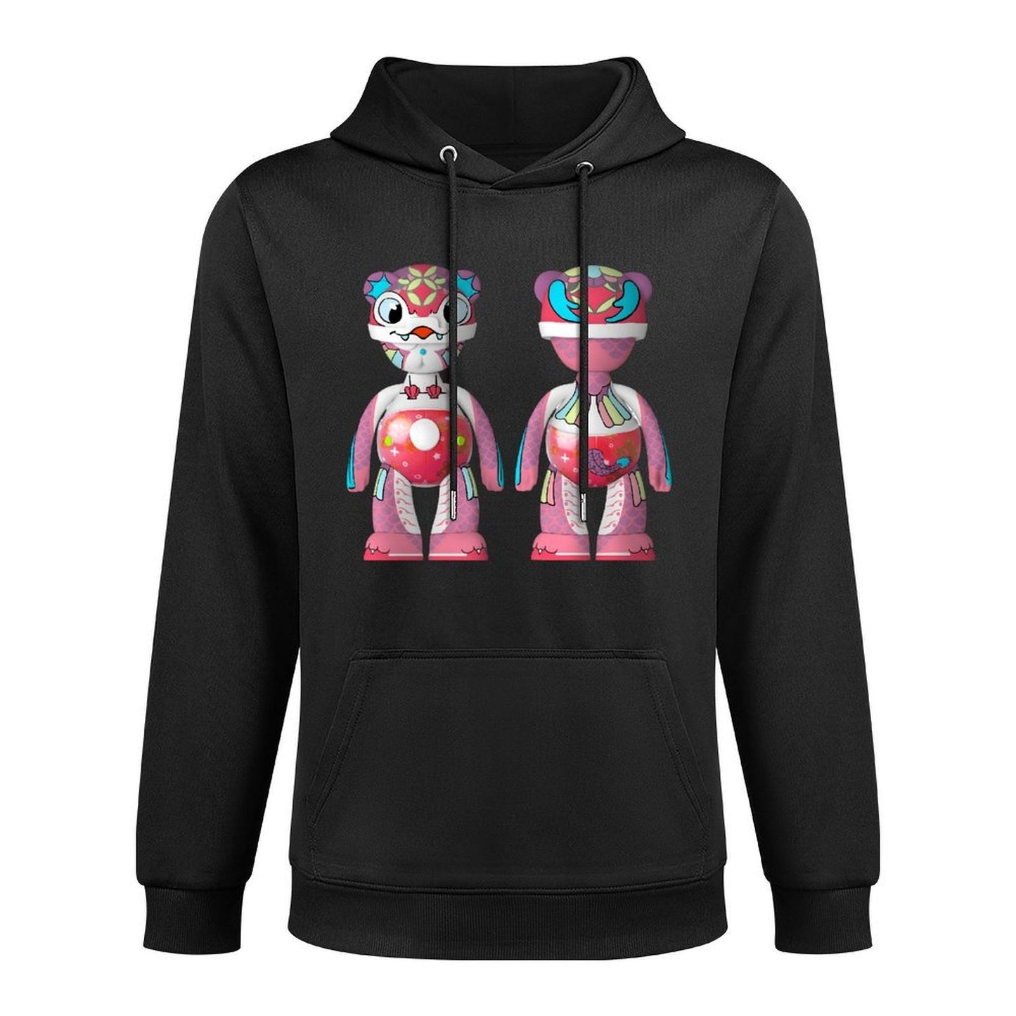 IPIB 250g Hooded Pocket Sweatshirt Front GraphicMen's Hooded  Sweatshirt6000077-4
