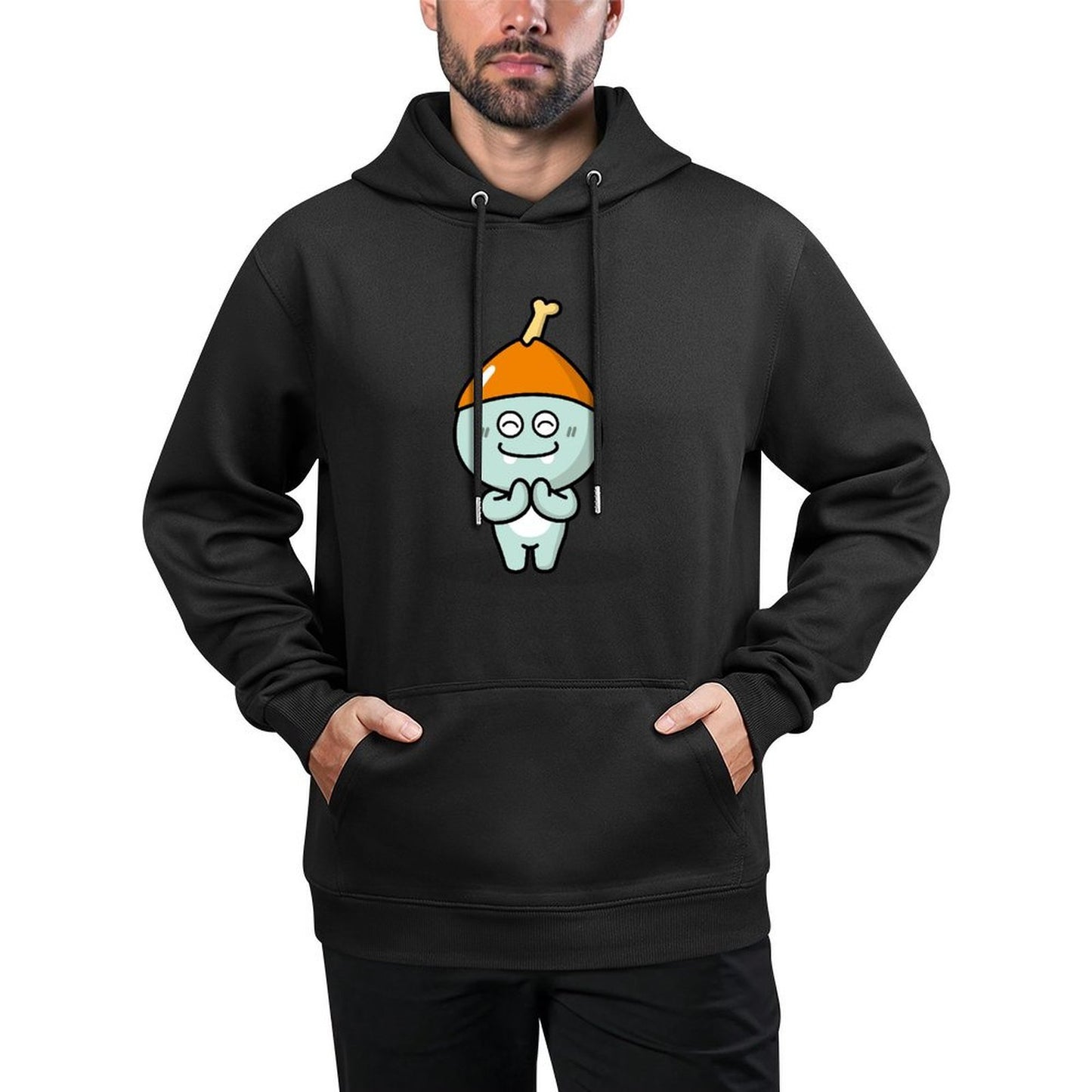 IPBR 250g Hooded Pocket Sweatshirt Front GraphicMen's Hooded  Sweatshirt4000340