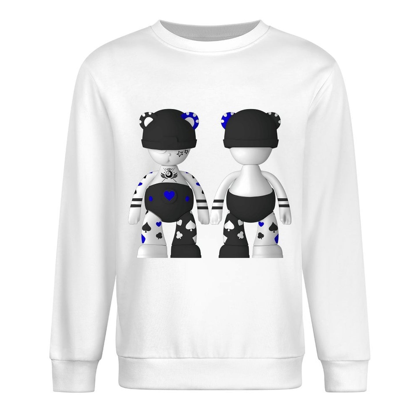 IPIB 250g Crew Neck Long Sleeve Sweatshirt Front GraphicCrew Neck Long Sleeve Sweatshirt6000094-4