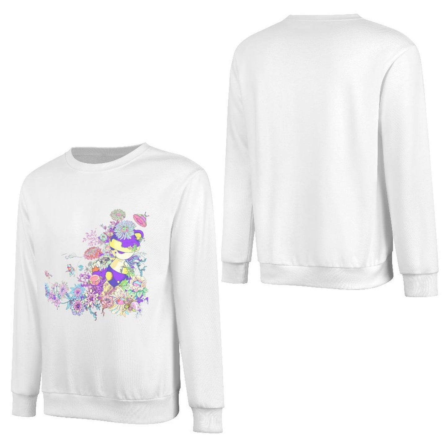 Long Sleeve With Front PatternEco-Conscious Smooth Feel