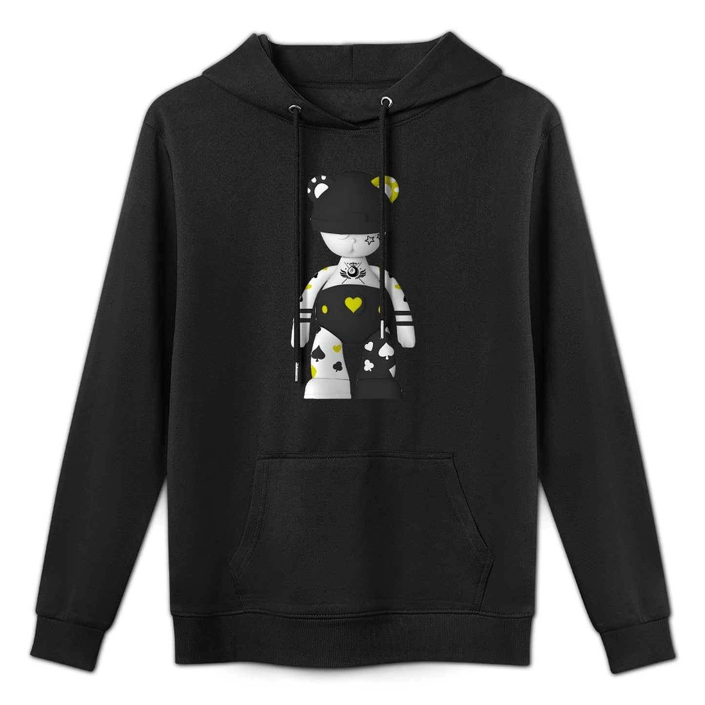 IPIB 250g Hooded Pocket Sweatshirt Front GraphicMen's Hooded  Sweatshirt6000108-1