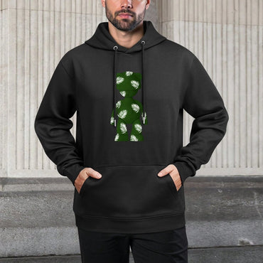 IPIB 250g Hooded Pocket Sweatshirt Front GraphicMen's Hooded  Sweatshirt6000133-4