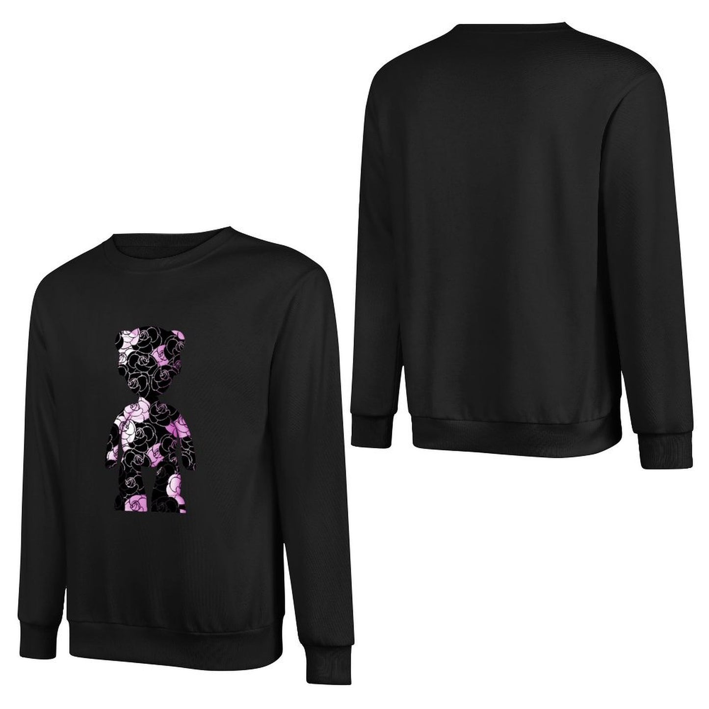 IPIB 250g Crew Neck Long Sleeve Sweatshirt Front GraphicCrew Neck Long Sleeve Sweatshirt6000101-1