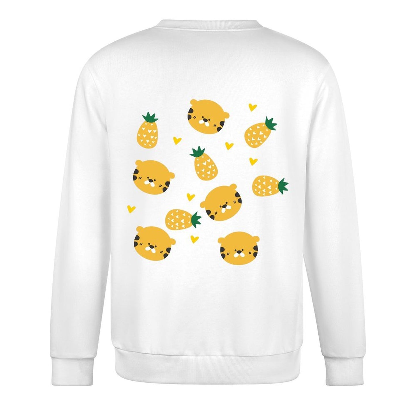 Crew Neck Long Sleeve Sweatshirt 4000677