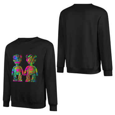 IPIB 250g Crew Neck Long Sleeve Sweatshirt Front GraphicCrew Neck Long Sleeve Sweatshirt6000088-2