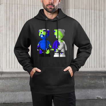IPIB 250g Hooded Pocket Sweatshirt Front GraphicMen's Hooded  Sweatshirt6000144-6