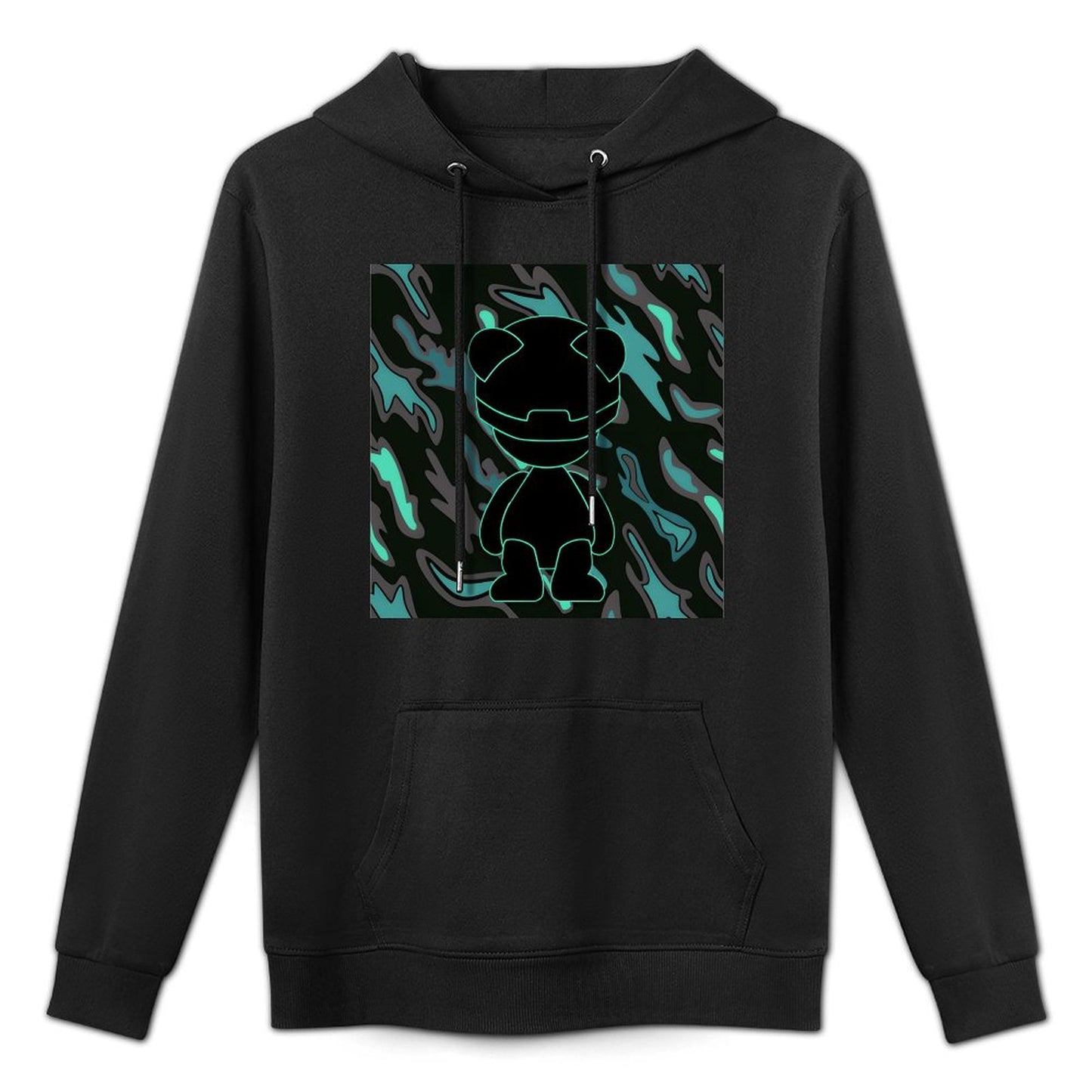 IPIB 250g Hooded Pocket Sweatshirt Front GraphicMen's Hooded  Sweatshirt6000023-1