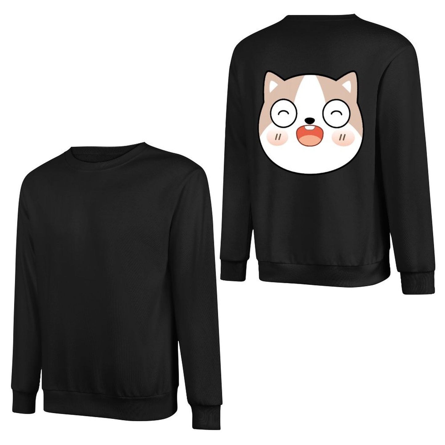 Long-sleeved crew neck sweatshirtBasic Soft Long Sleeve