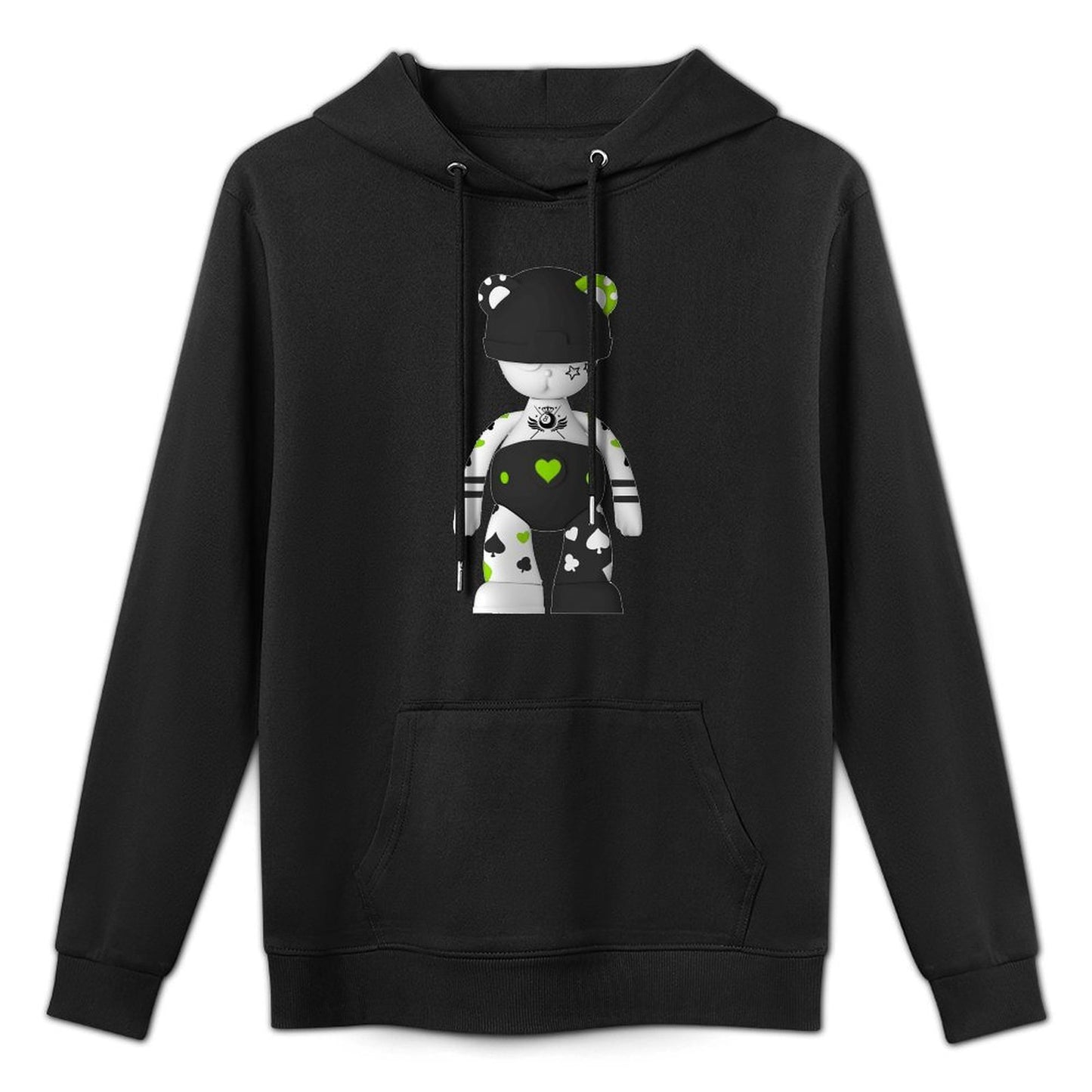 IPIB 250g Hooded Pocket Sweatshirt Front GraphicMen's Hooded  Sweatshirt6000018-5