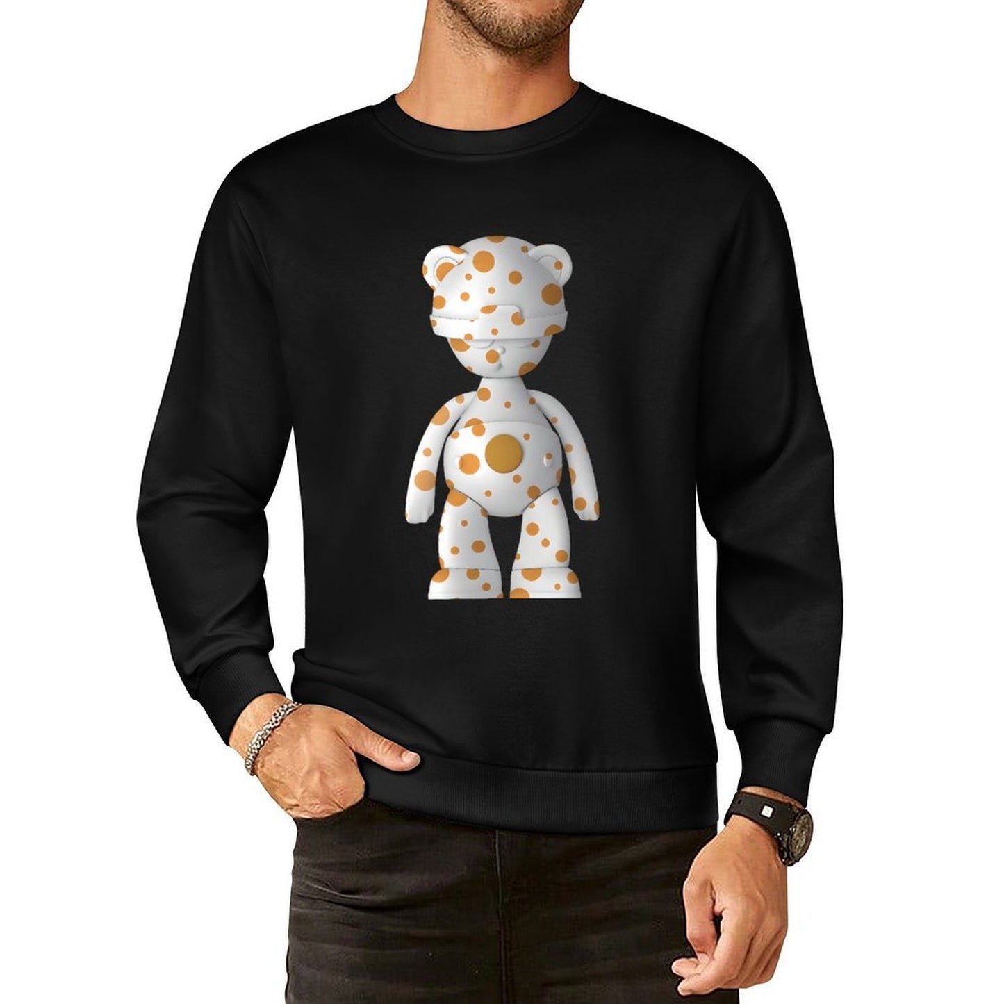 IPIB 250g Crew Neck Long Sleeve Sweatshirt Front GraphicCrew Neck Long Sleeve Sweatshirt6000129-1
