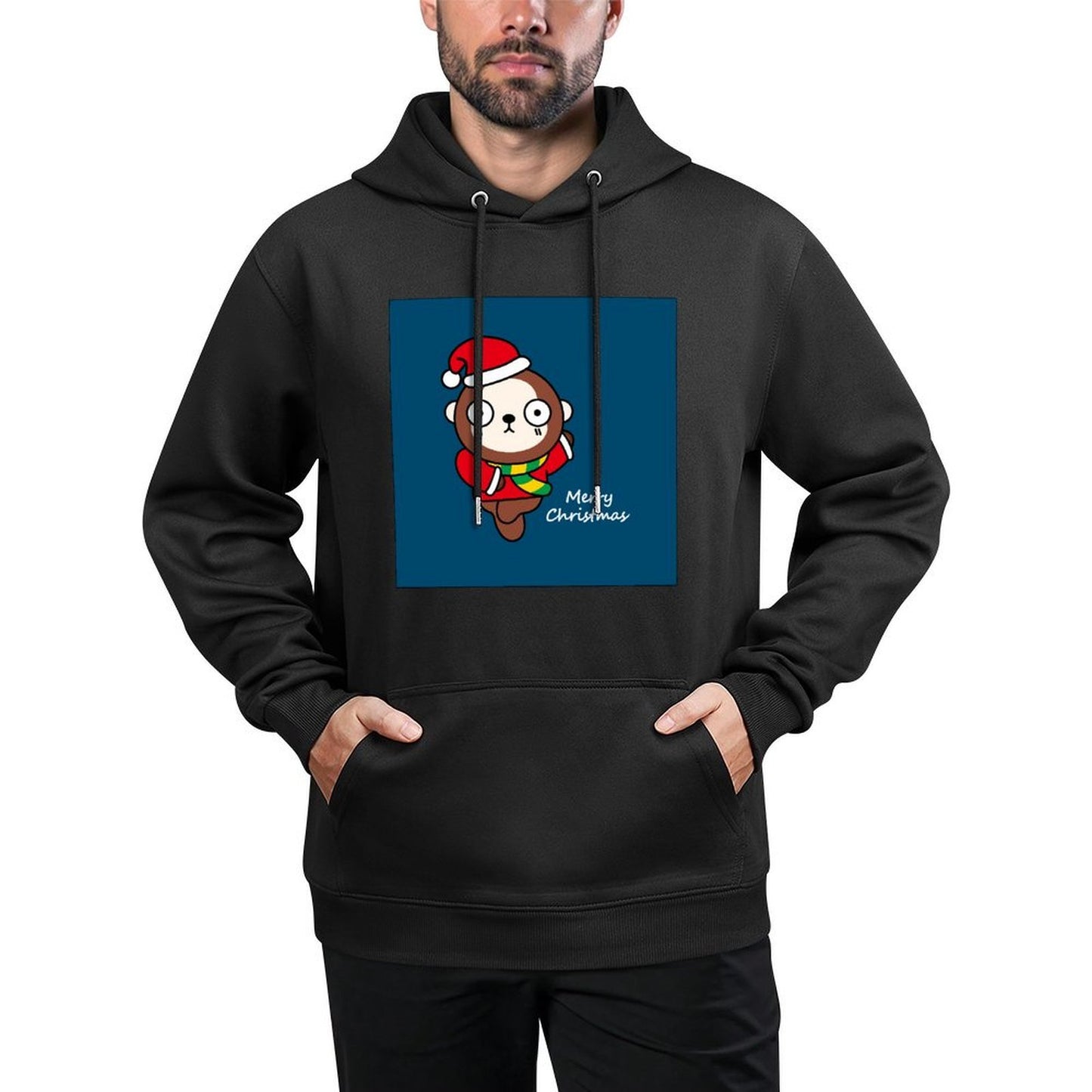 IPBR 250g Hooded Pocket Sweatshirt Front GraphicMen's Hooded  Sweatshirt4000673