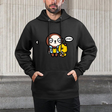 IPBR 250g Hooded Pocket Sweatshirt Front GraphicMen's Hooded  Sweatshirt4001238