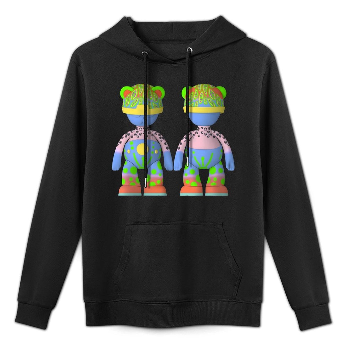 IPIB 250g Hooded Pocket Sweatshirt Front GraphicMen's Hooded  Sweatshirt6000079-6