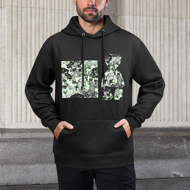 IPIB 250g Hooded Pocket Sweatshirt Front GraphicMen's Hooded  Sweatshirt6000100-5