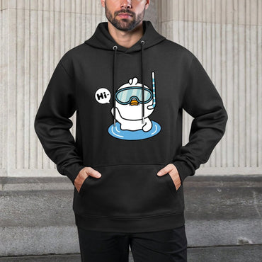 IPBR 250g Hooded Pocket Sweatshirt Front GraphicMen's Hooded  Sweatshirt4001048