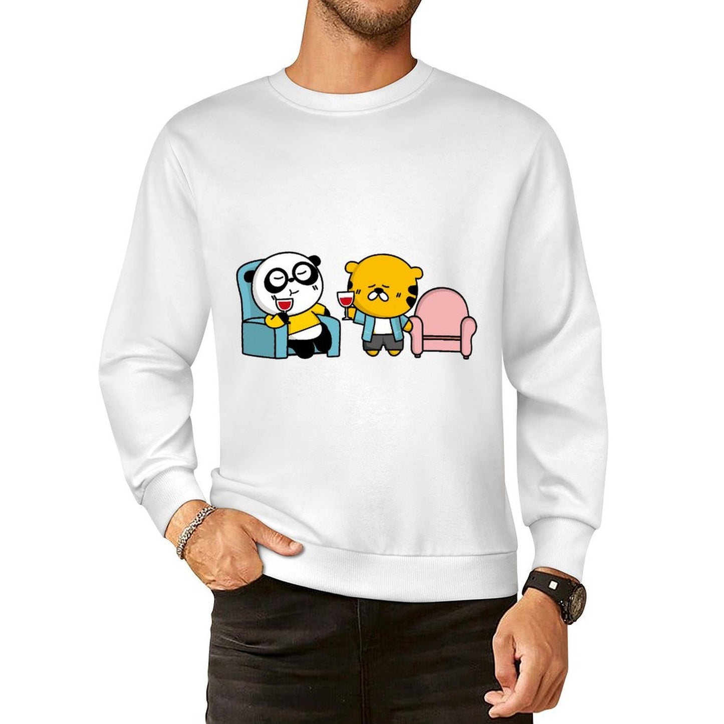 Front Patterned Long Sleeve TopEverydayWear Heritage