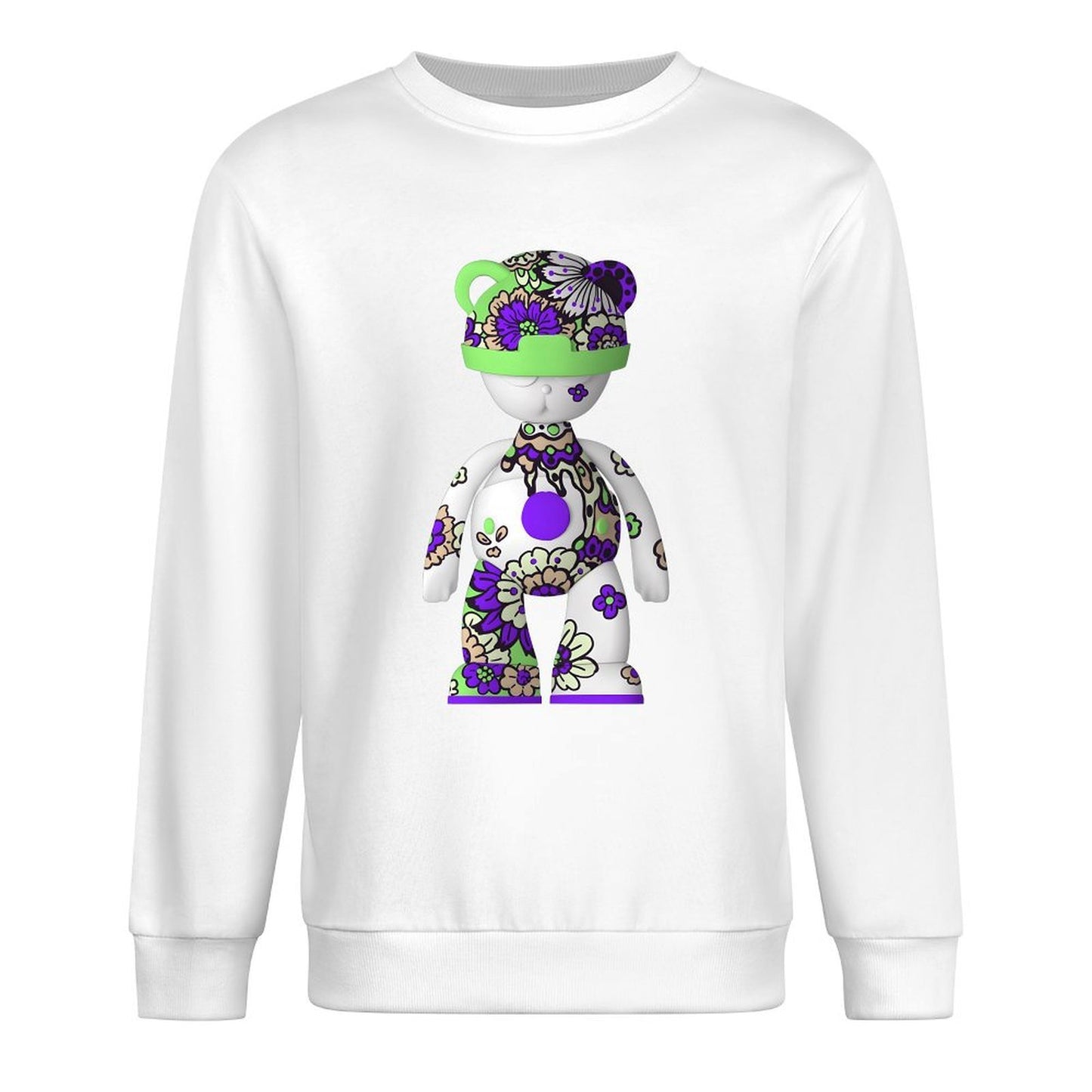 IPIB 250g Crew Neck Long Sleeve Sweatshirt Front GraphicCrew Neck Long Sleeve Sweatshirt6000103-4