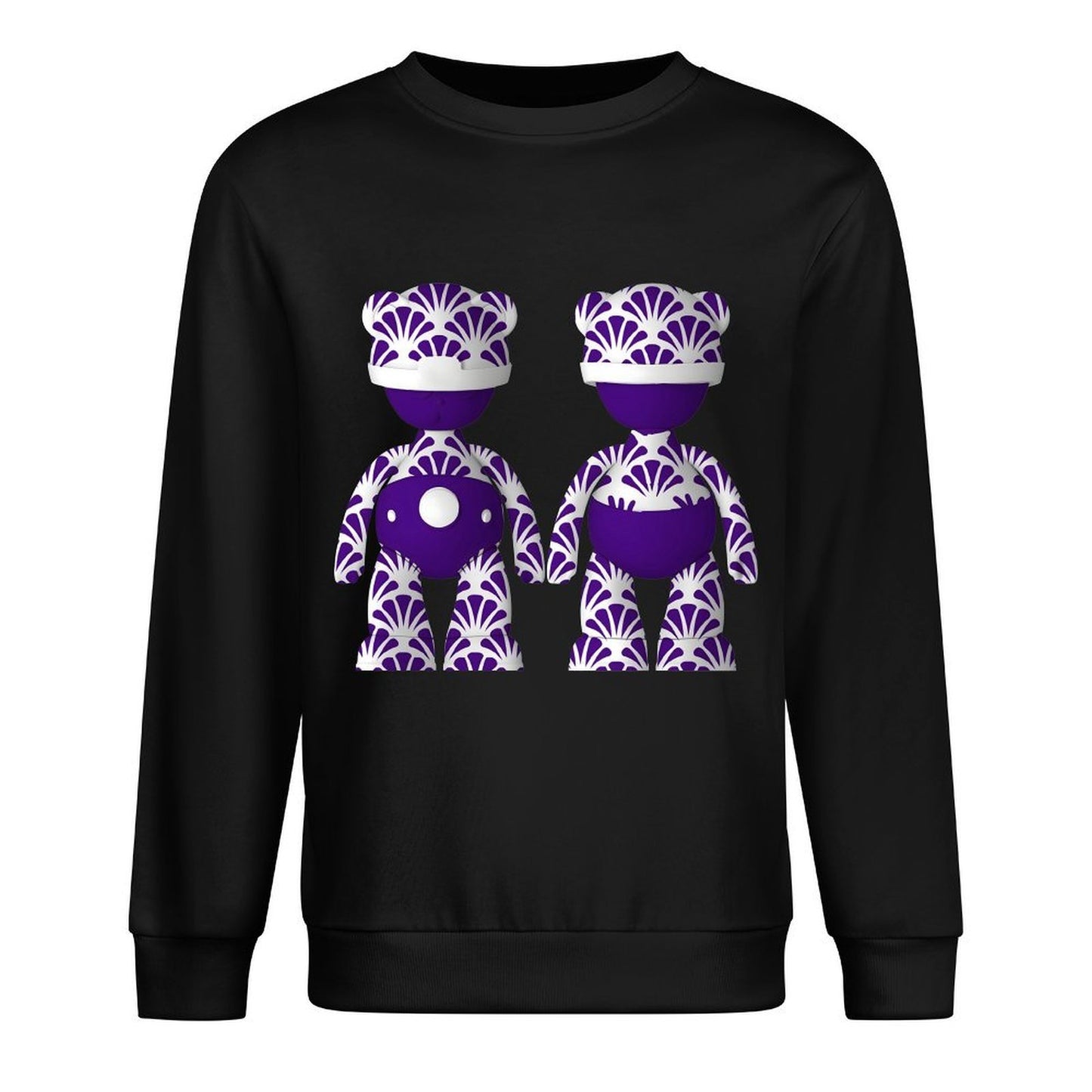 IPIB 250g Crew Neck Long Sleeve Sweatshirt Front GraphicCrew Neck Long Sleeve Sweatshirt6000096-3