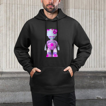 IPIB 250g Hooded Pocket Sweatshirt Front GraphicMen's Hooded  Sweatshirt6000119-5