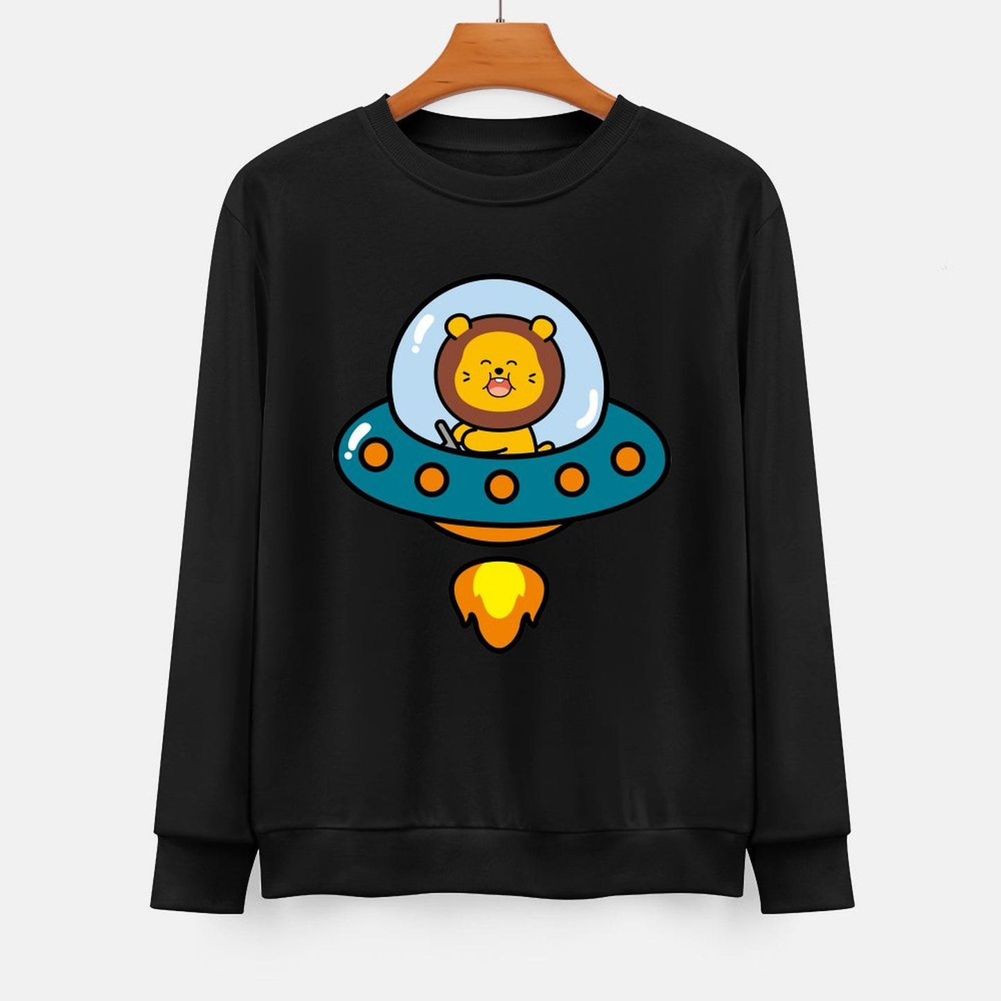 IPBR 250g Crew Neck Long Sleeve Sweatshirt Front GraphicCrew Neck Long Sleeve Sweatshirt4001104